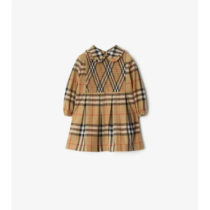 Check Cotton Dress