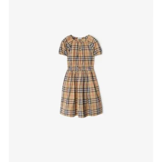 Check Cotton Dress