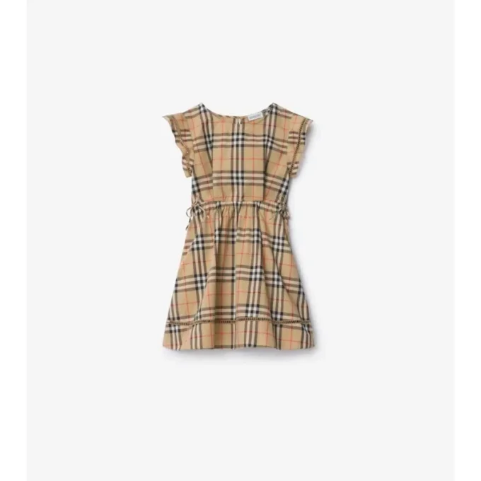 Check Cotton Dress