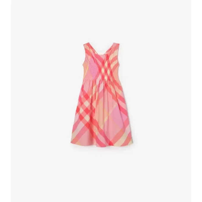Check Cotton Dress