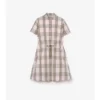 Check Cotton Dress
