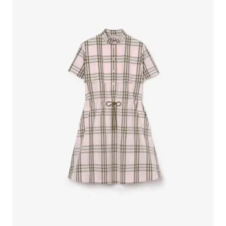 Check Cotton Dress