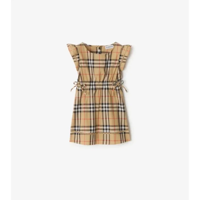 Check Cotton Dress