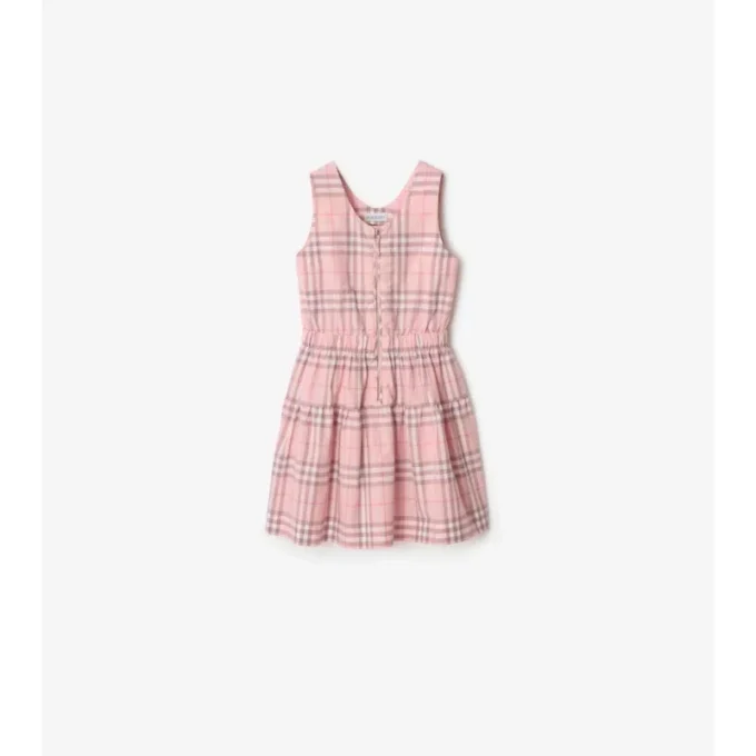 Check Cotton Dress