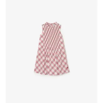 Check Cotton Dress