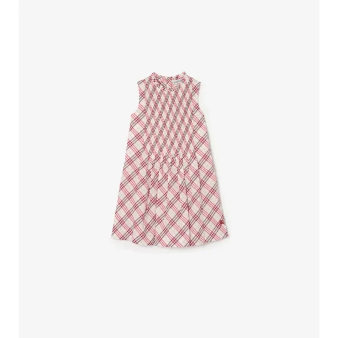 Check Cotton Dress