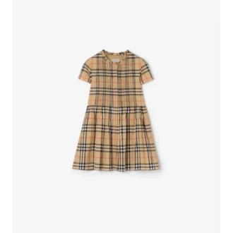 Check Cotton Dress