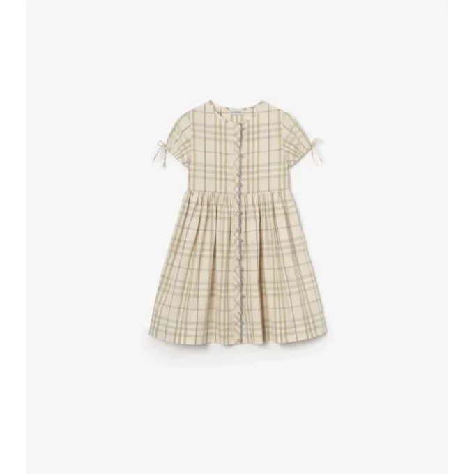 Check Cotton Dress