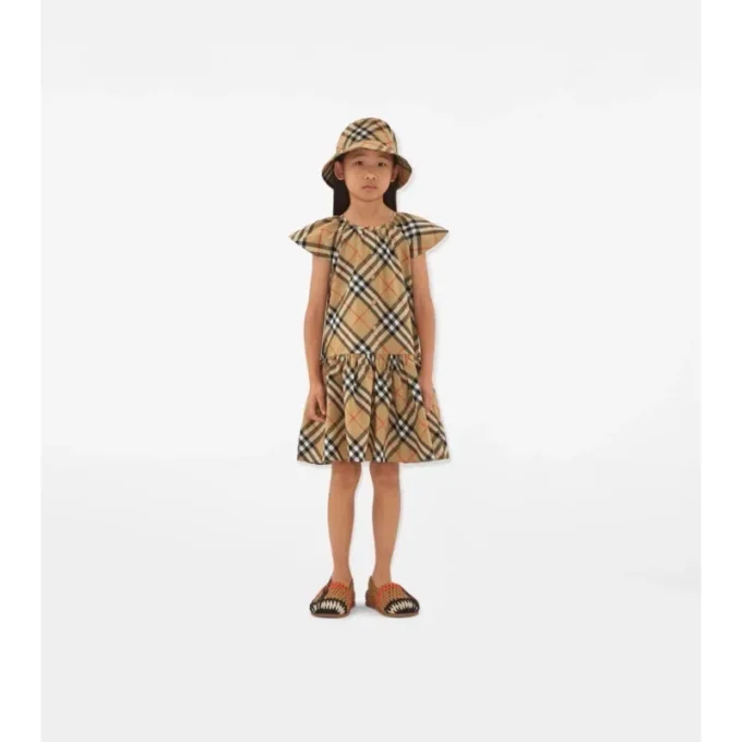 Check Cotton Dress