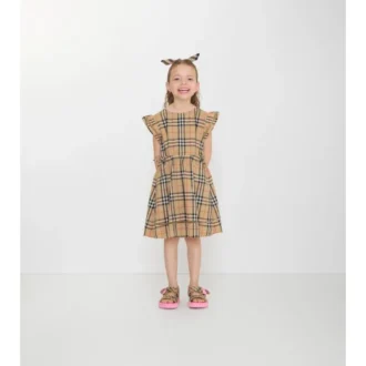 Check Cotton Dress