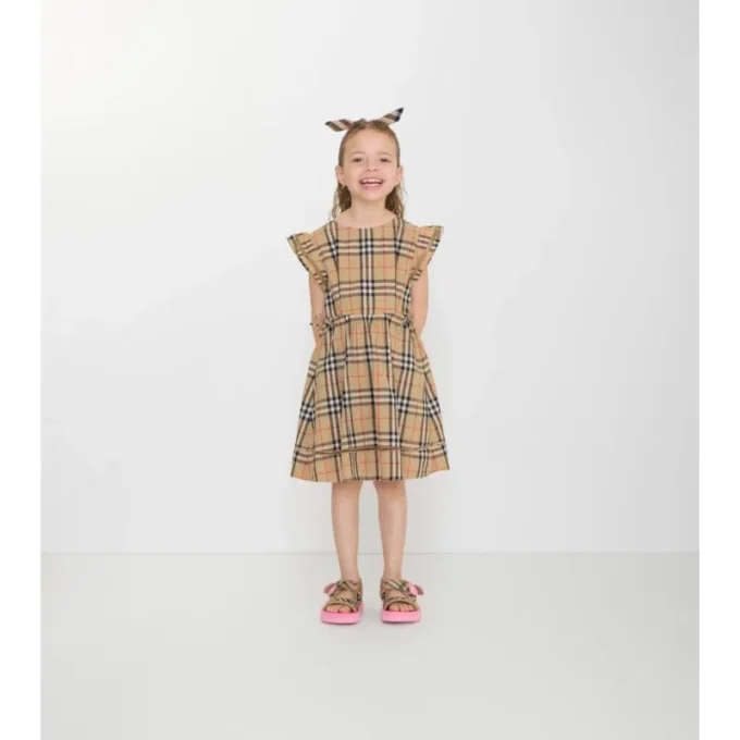 Check Cotton Dress