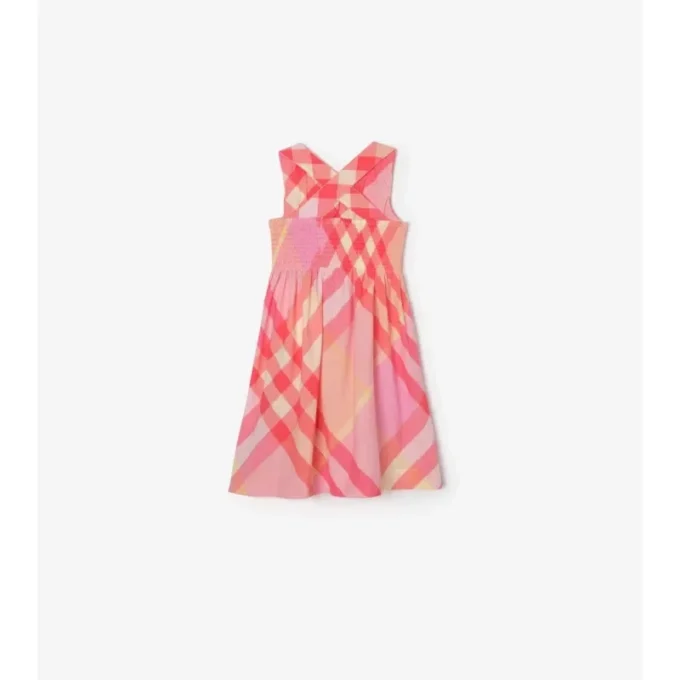 Check Cotton Dress