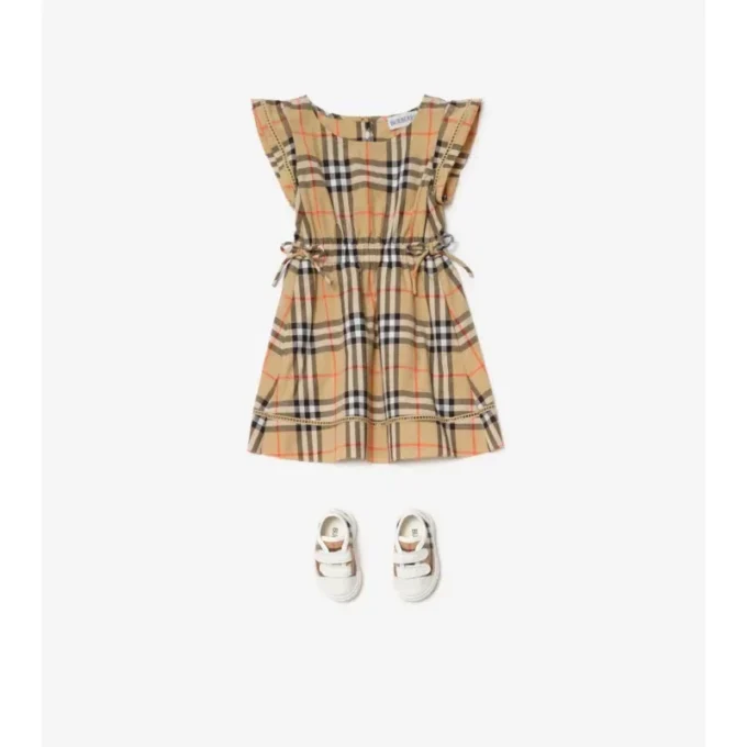 Check Cotton Dress