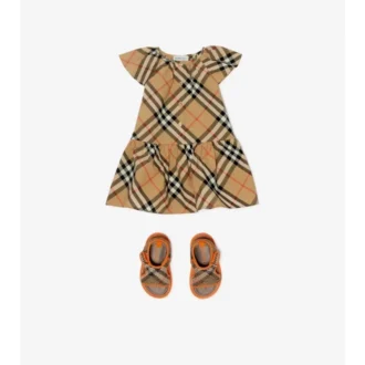 Check Cotton Dress