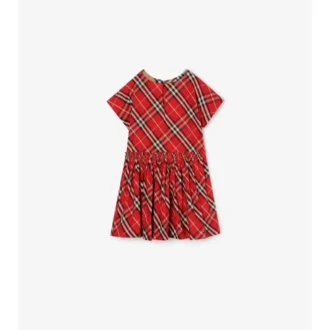 Check Cotton Dress