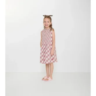 Check Cotton Dress