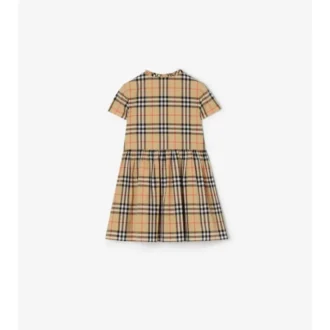 Check Cotton Dress