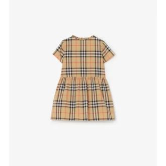 Check Cotton Dress