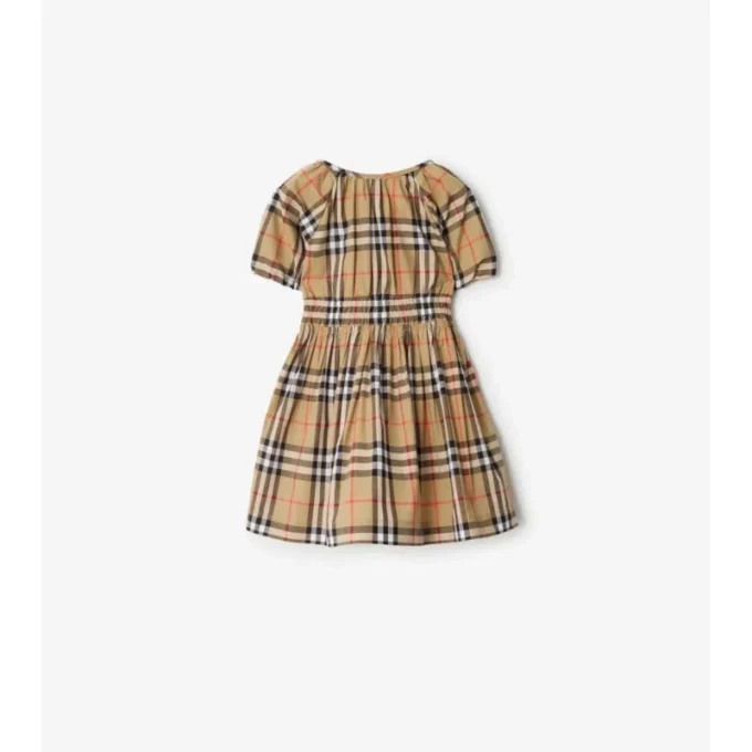 Check Cotton Dress