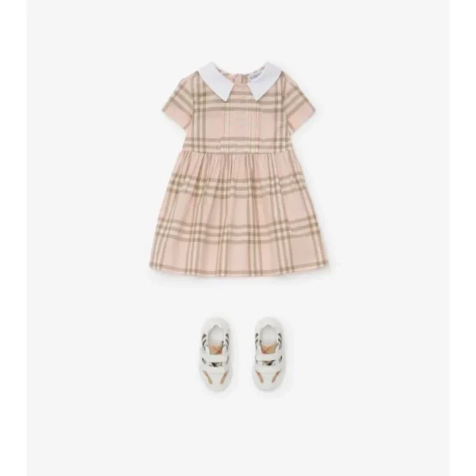 Check Cotton Dress