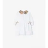 Check Cotton Dress with Bloomers