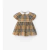 Check Cotton Dress with Bloomers