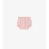 Check Cotton Dress with Bloomers