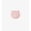 Check Cotton Dress with Bloomers