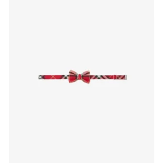 Check Cotton Flannel Bow Tie