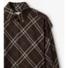 Check Cotton Flannel Shirt Dress
