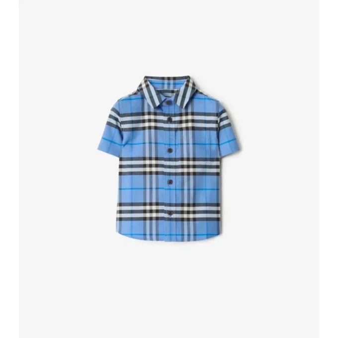 Check Cotton Oxford Shirt