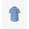 Check Cotton Oxford Shirt