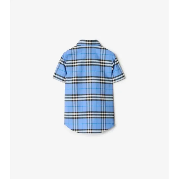 Check Cotton Oxford Shirt
