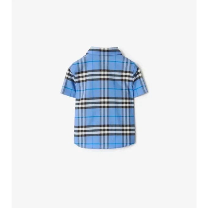 Check Cotton Oxford Shirt