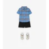 Check Cotton Oxford Shirt