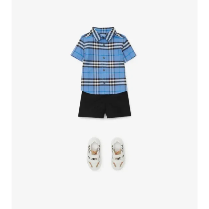 Check Cotton Oxford Shirt
