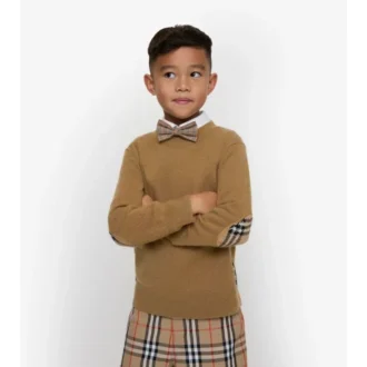 Check Cotton Poplin Bow Tie