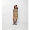 Check Cotton Poplin Dress