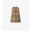 Check Cotton Poplin Dress