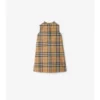 Check Cotton Poplin Dress