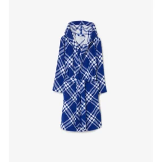 Check Cotton Robe