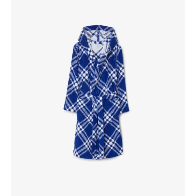 Check Cotton Robe
