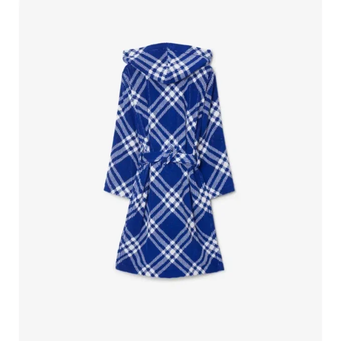 Check Cotton Robe