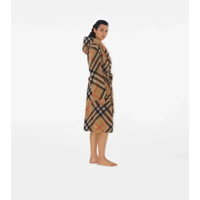 Check Cotton Robe