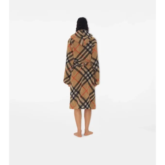 Check Cotton Robe
