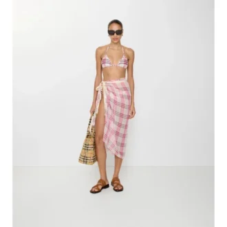 Check Cotton Sarong