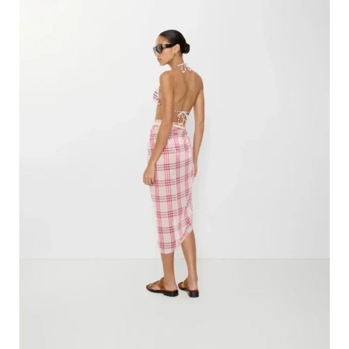 Check Cotton Sarong