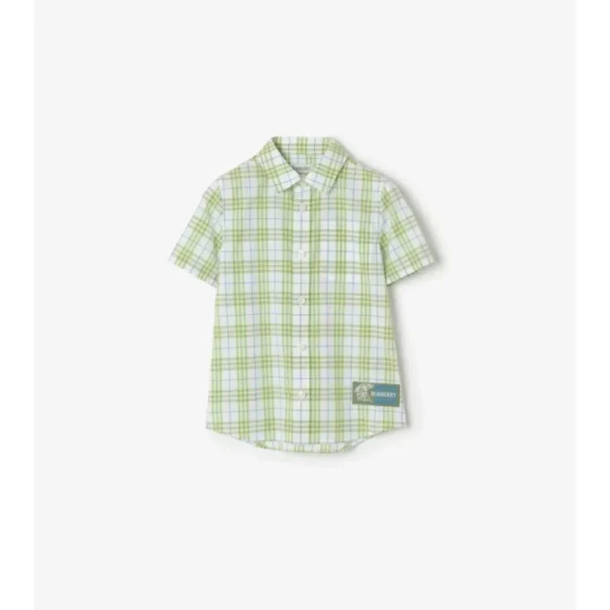 Check Cotton Shirt