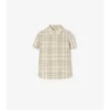 Check Cotton Shirt