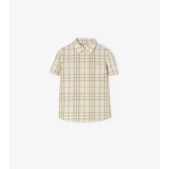 Check Cotton Shirt